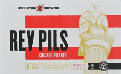Revolution Pilsner 6 Pack - 6 -12 Fl. Oz. - Image 4