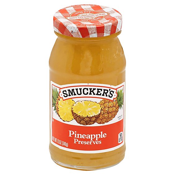 Smuckers Pineapple Preserve - 12 Oz