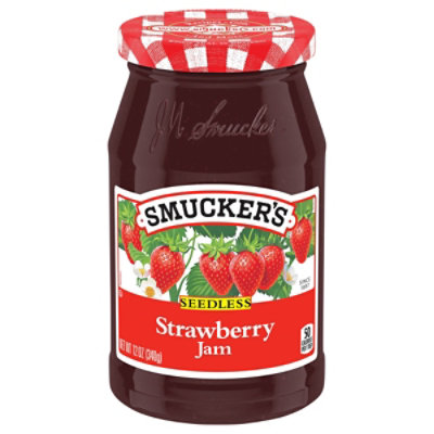 Smucker Sdls Strawberry Jam - 12 Oz - Image 3