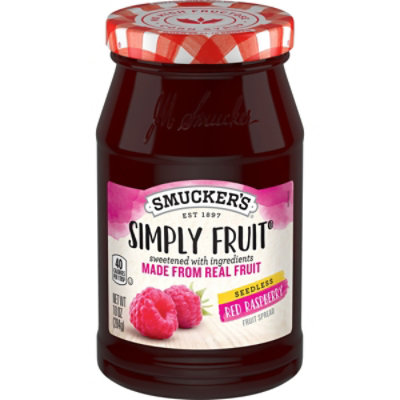 Smuckers Simply Fruit Raspberry Seedless - 10 Oz - Image 3