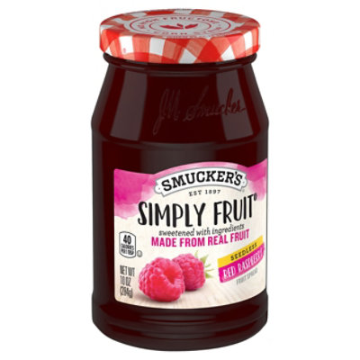 Smuckers Simply Fruit Raspberry Seedless - 10 Oz - Image 2