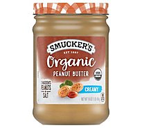 Smuckers Organic Creamy Peanut Butter 16oz - 16 Oz