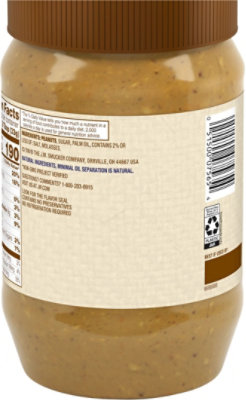 Jif Natural Crunchy Peanut Buter - 40 Oz - Image 6