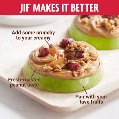 Jif Natural Crunchy Honey Peanut Butter - 40 Oz - Image 2