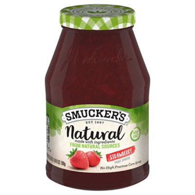 Smuckers Naturals Strawberry Spread - 25 Oz - Image 3