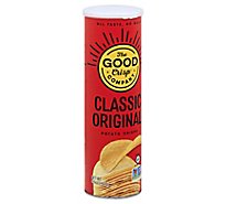 The Good Crisp Company Potato Crisps Original Can - 5.6 Oz