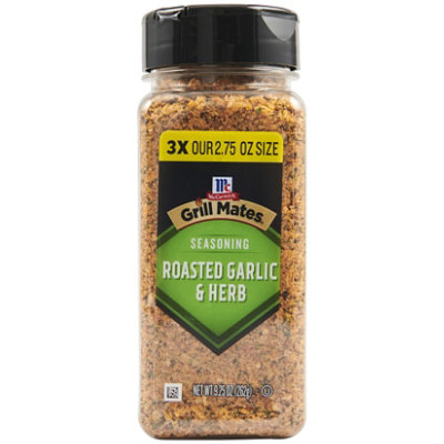 McCormick Grill Mates Roasted Garlic & Herb Seasoning - 9.25 Oz