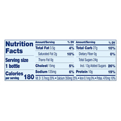 Stonyfield Organic Probiotic Protein Smoothie Strawberry - 10 Oz - Image 3