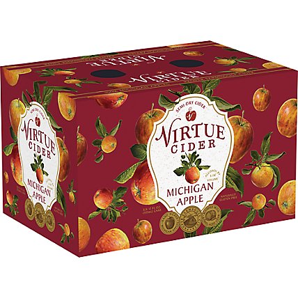Virtue Cider Michigan Apple Can - 6-12 Oz - Image 1