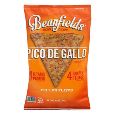 Beanfields Pico De Gallo Bean And Rice Chips - 5.5 Oz - Image 3