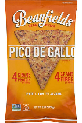 Beanfields Pico De Gallo Bean And Rice Chips - 5.5 Oz