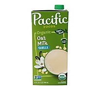 Pacific Natural Foods Oat Vanilla Non Dairy Beverage, 32 Oz - 32 Oz