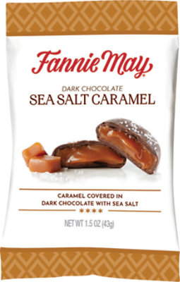 Fannie May Dark Sea Salt Caramel - 1.5 Oz - Image 2