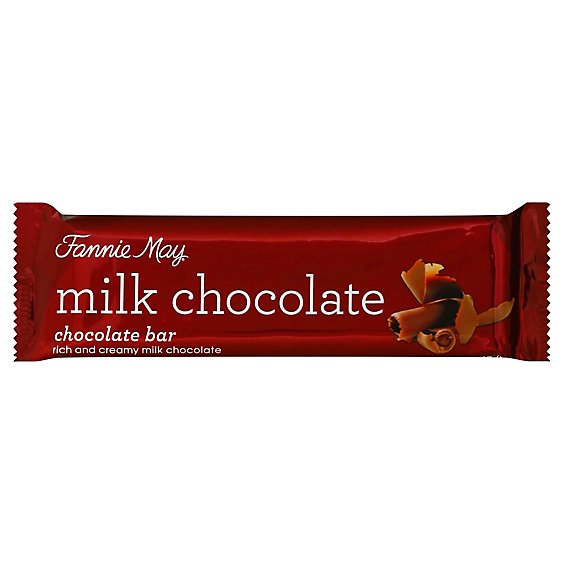 Fannie May 1.8oz Milk Chocolate Bar - 1.8 Oz