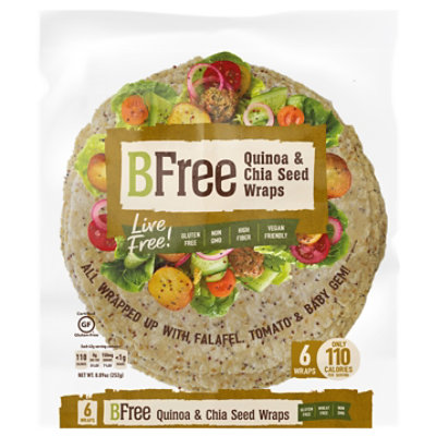 Bfree Quinoa & Chia Seed Wrap - Each