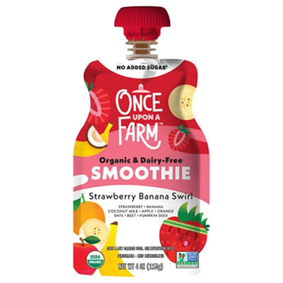 Once Uaf Smoothie Strawberry - 4 Oz