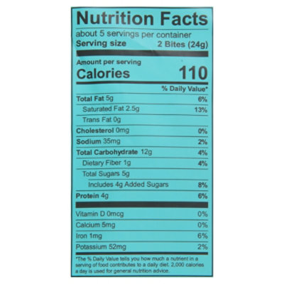 Gluten Free Bar Coconut Cashew Crunch Protein Bar Bites - 4 Oz - Image 4