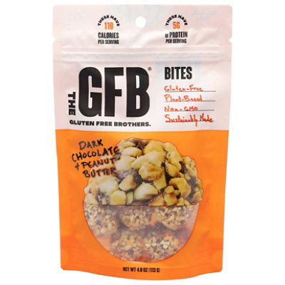 GFB Bites Dark Chocolate Peanut Butter - 4 Oz - Image 3