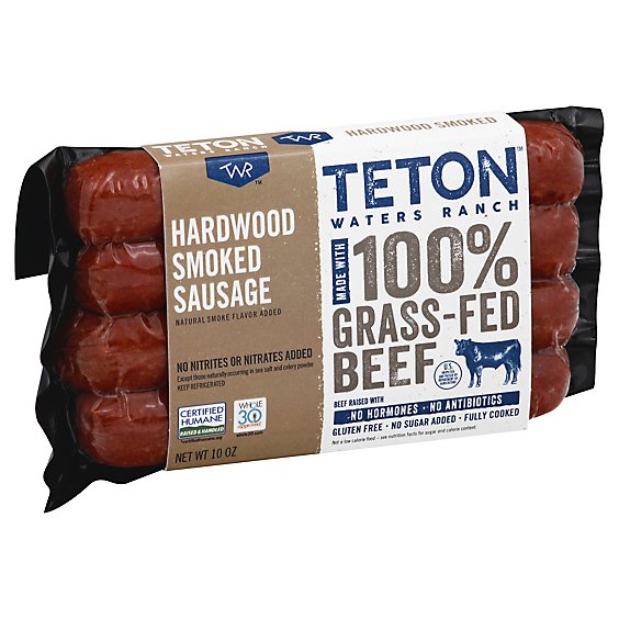Teton Water Ranch Beef Sausage - 10 Oz