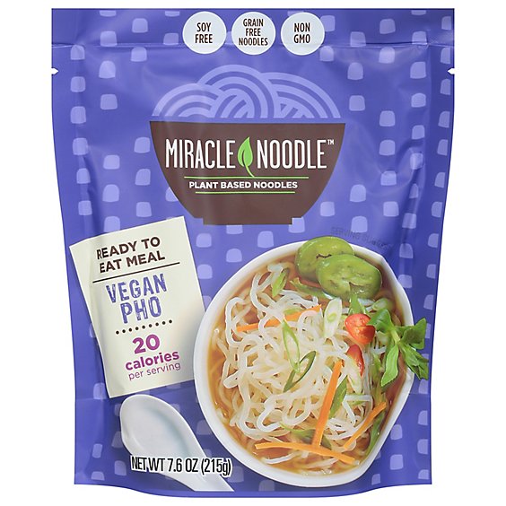 Miracle Noodle Ready To Eat Pho Shirataki Noodles - 6 Oz