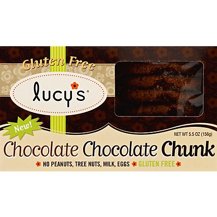 Lucys Gluten Free Choc Choc Chunk Cookies, 5.5 Oz - 5.5 Oz - Image 2