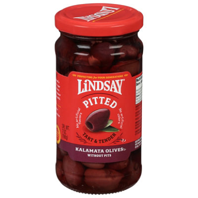  Lindsay Greek Kalamata Olives Pitted - 7 Oz 