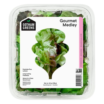 Gotham Greens Lettuce Gourmet Medley - 4.5 Oz - Image 3