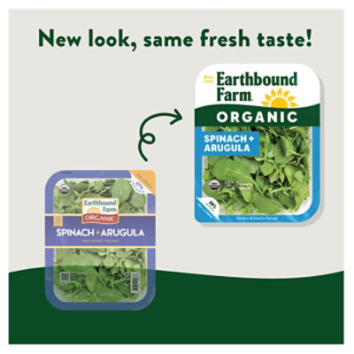 Earthbound Farm Organic Spinach + Arugula Tray - 5 Oz - Image 2