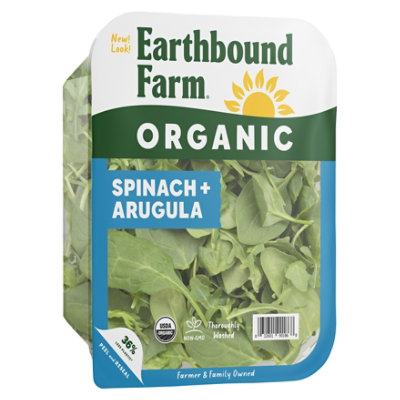 Earthbound Farm Organic Spinach + Arugula Tray - 5 Oz - Image 1