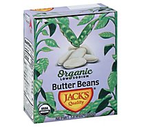 Jacks Quality Low Sodium Organic Butter Beans - 13.4 Oz