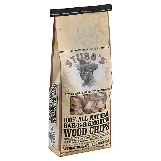 Stubbs Bbq Wood Chips Hickory - 1 Each