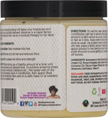 Alikay Naturals Shea Yogurt Hair Moisturizer - 8 Oz - Image 5