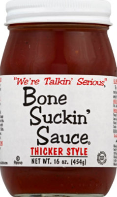 Bone Suckin Sauce Bbq Thckr - 16 Oz - Image 1