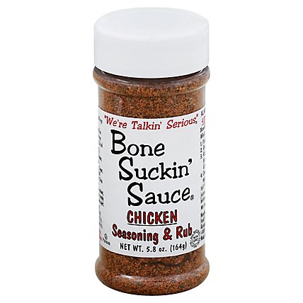 Bone Suckin Poultry Seasoning Rub - 6.2 Oz - Image 1