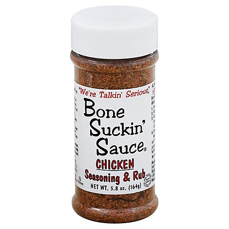 Bone Suckin Poultry Seasoning Rub - 6.2 Oz