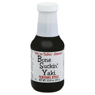 Bone Suckin Yaki Teriyaki Oriental Sauce 13.25 Oz - 13.25 Oz - Image 1