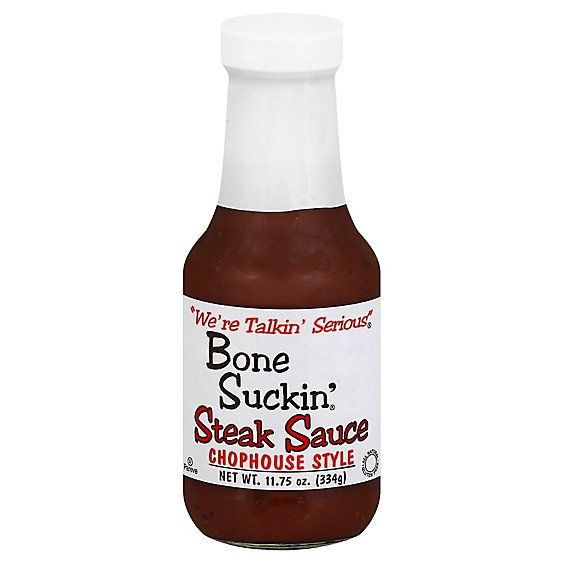Bone Suckin Regular Steak Sauce - 11.75 Oz