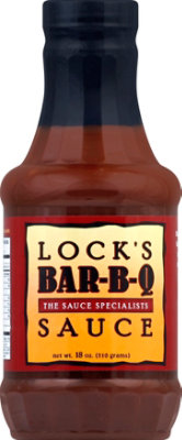 Locks Bar Bq Sauce - 18 Oz - Image 2