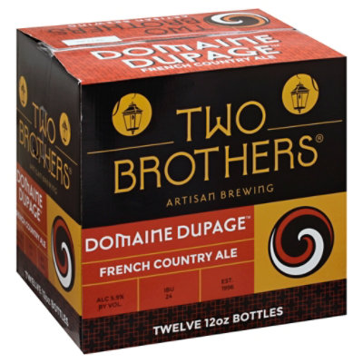 Two Brothers Domaine Dupage Bottles - 12-12 Fl. Oz. - Image 1