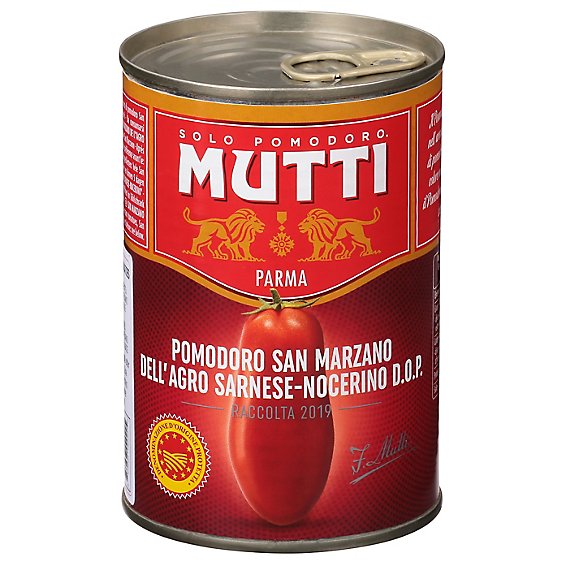 Mutti Tomato San Marzano PDO Whole Peeled - 14 Oz