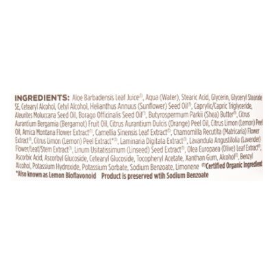 Avalon Orgnc Cleanser Facial - 8.5 Oz - Image 4