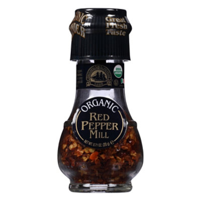 Drogheria & Alimentari Organic Red Pepper Mill - 0.71 Oz - Image 1