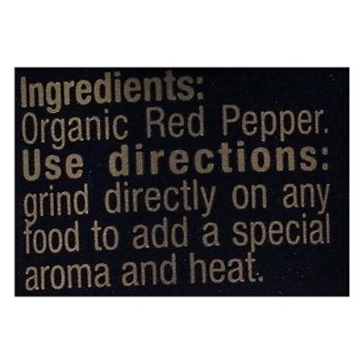 Drogheria & Alimentari Organic Red Pepper Mill - 0.71 Oz - Image 4