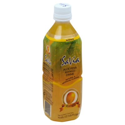 Savia Mango Aloe Vera Drink - 16.9 Fl. Oz. - Image 1