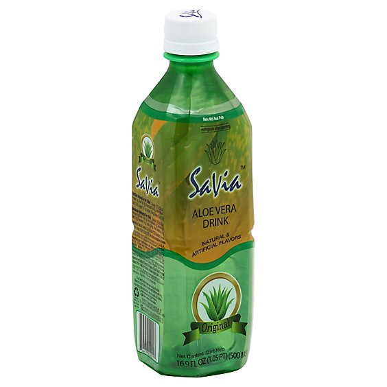 Savia Aloe Vera Drink Original - 16.9 Fl. Oz.