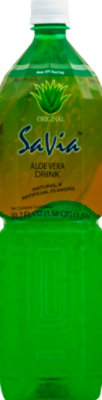 Savia Aloe Vera Drink Original - 50.72 Fl. Oz. - Image 2