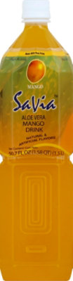 Savia Aloe Vera  Drink Mango - 50.72 Fl. Oz. - Image 2