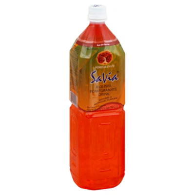 Savia Pomegranate Aloe Vera Drink - 50.72 Fl. Oz. - Image 1