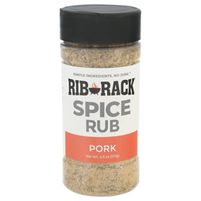 Rib Rack Rub Pork - 4.5 Oz
