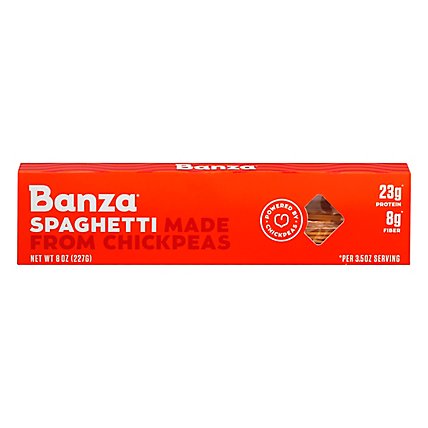 Banza Spaghetti Made From Chickpeas Box - 8 Oz - Image 3